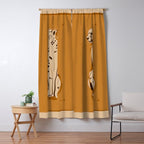 Cheetah 9 Window Curtain Gallery Image 5
