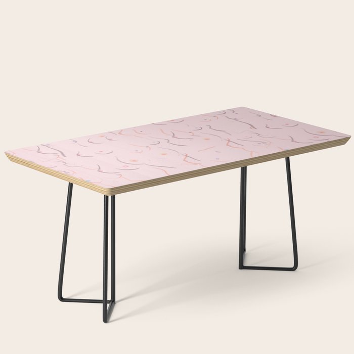 Breasts in Millennial Pink Coffee Table Gallery Image 1