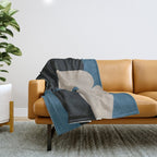 Abstract Balance 7 Throw Blanket Gallery Image 1