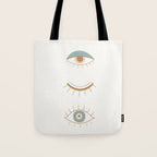 Evil Eyes II Tote Bag Gallery Image 1