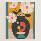 Geometric Blossom 1 Jigsaw Puzzle Gallery Image 1
