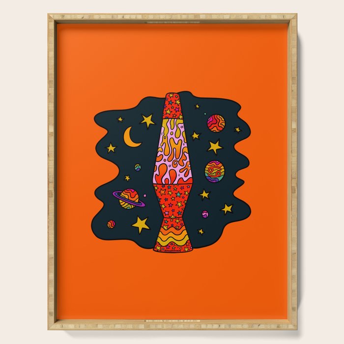Cancer Lava Lamp Serving Tray Gallery Image 1