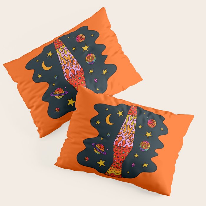Cancer Lava Lamp Pillow Sham Gallery Image 1