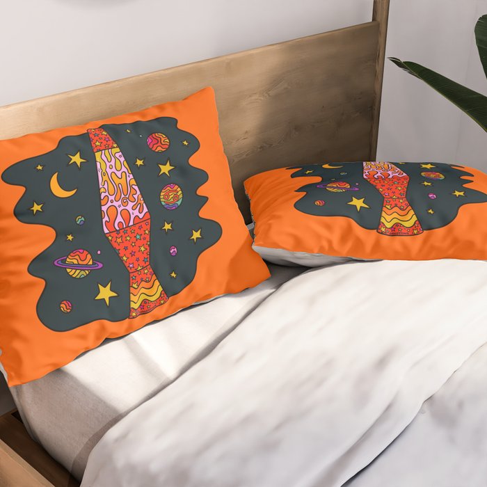 Cancer Lava Lamp Pillow Sham Gallery Image 2