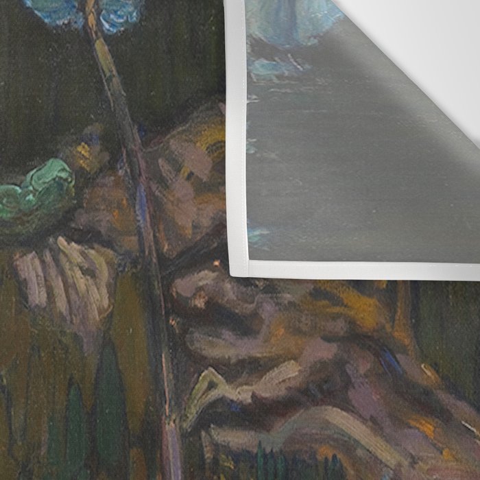 J.E.H. Macdonald Algoma Waterfall, 1920, McMichael Canadian Art Collection Wall Tapestry Gallery Image 3