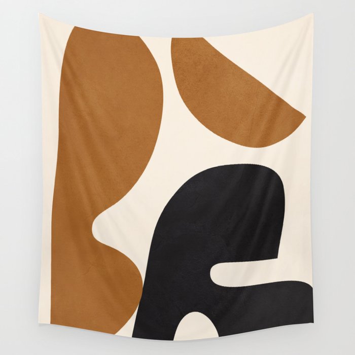 Abstract Art Minimal Shape 4 Wall Tapestry Gallery Image 1