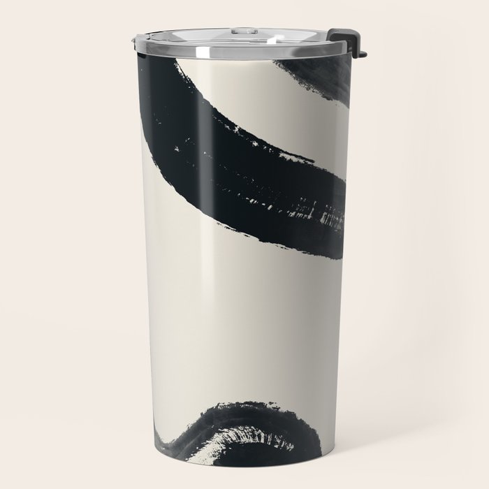 Abstract line art 131 Travel Mug Gallery Image 2