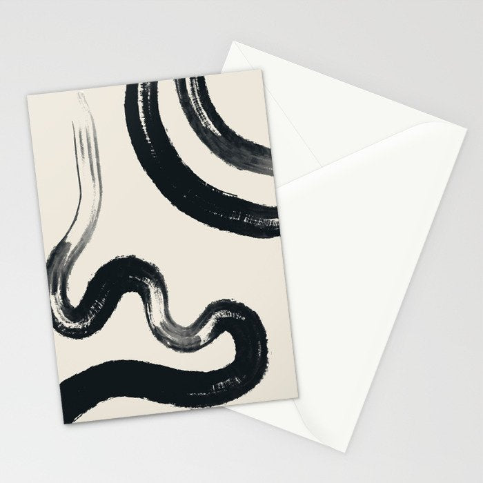 Abstract line art 131 Stationery Card Gallery Image 2