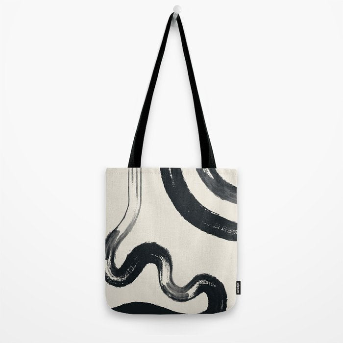 Abstract line art 131 Tote Bag Gallery Image 2