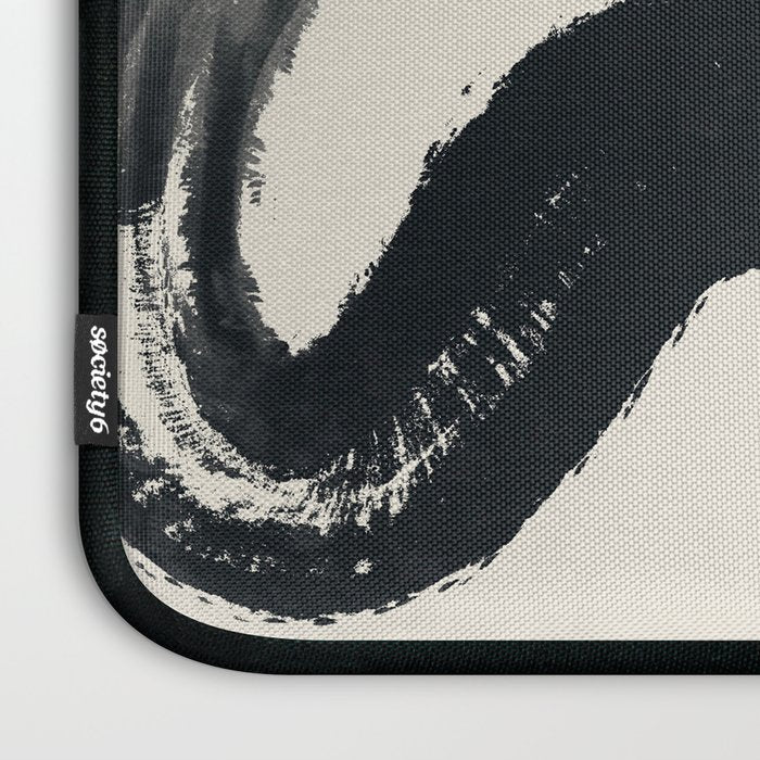 Abstract line art 131 Laptop Sleeve Gallery Image 3
