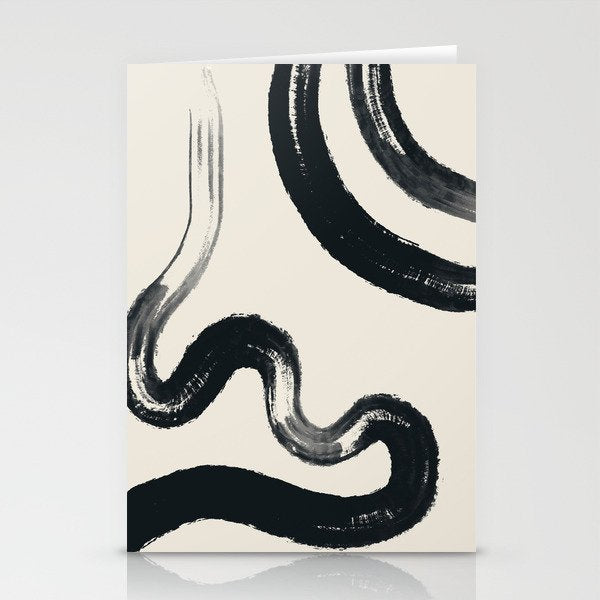 Abstract line art 131 Stationery Card Gallery Image 1