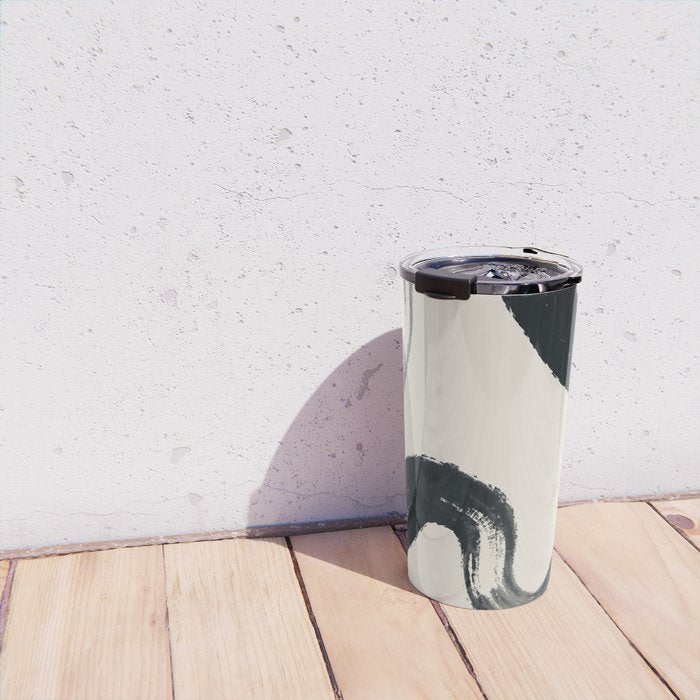 Abstract line art 131 Travel Mug Gallery Image 4