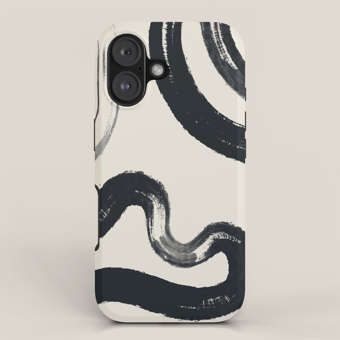 Abstract line art 131 iPhone Case Gallery Image 1