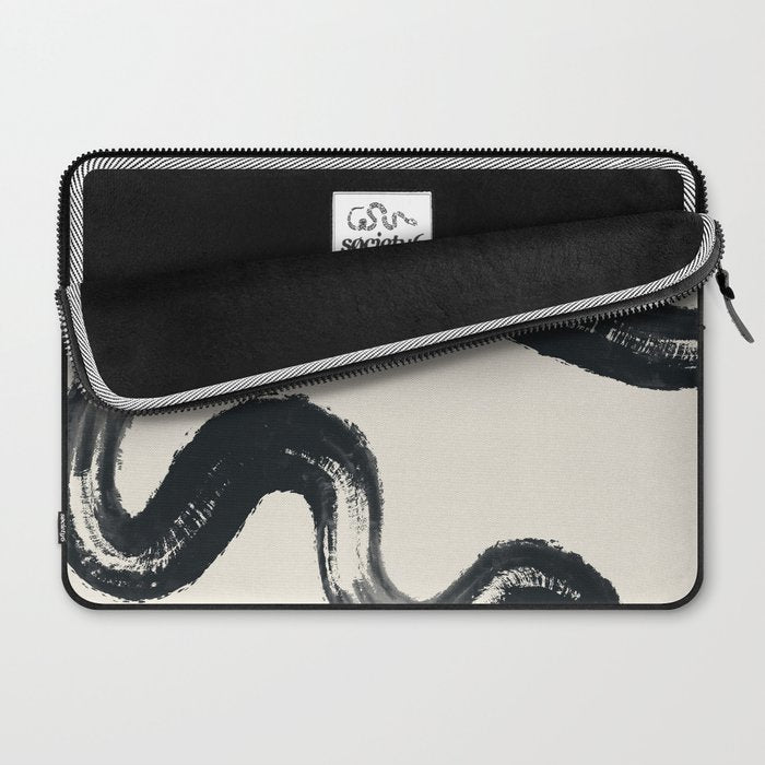Abstract line art 131 Laptop Sleeve Gallery Image 2