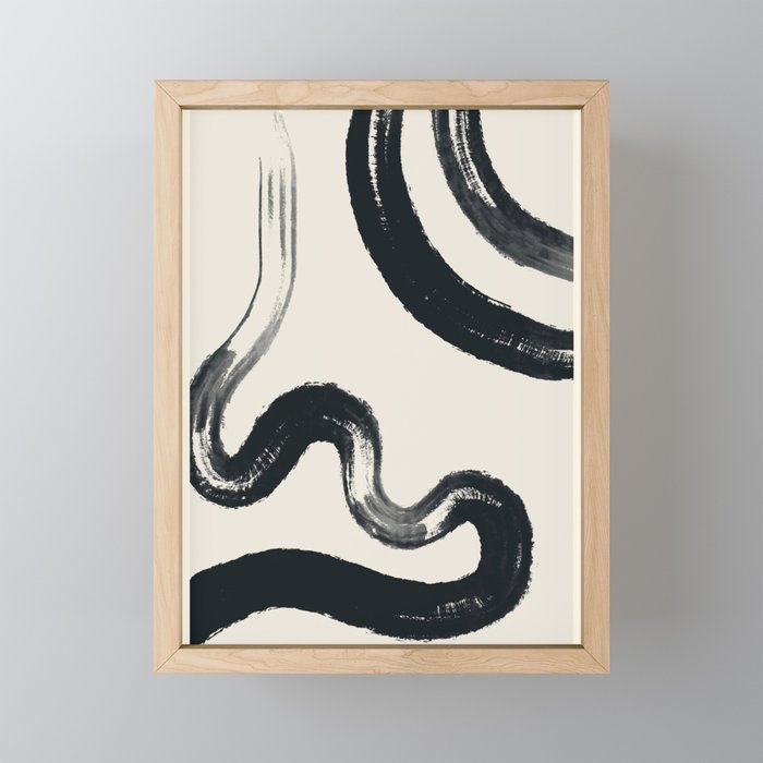 Abstract line art 131 Mini Art Print Gallery Image 1