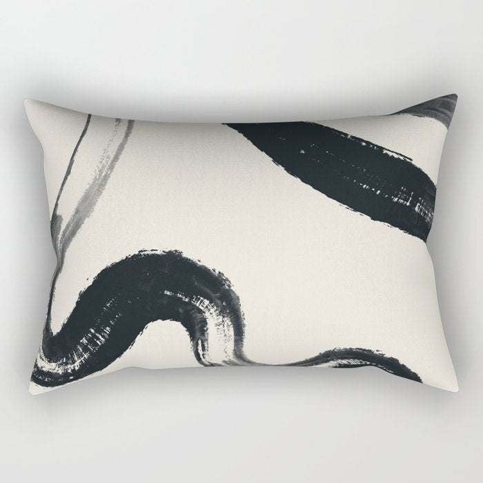 Abstract line art 131 Rectangular Pillow Gallery Image 1