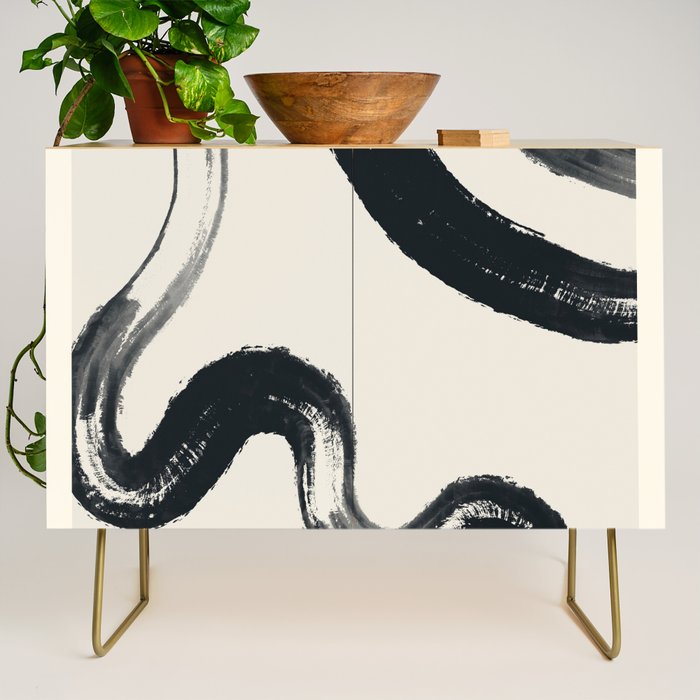 Abstract line art 131 Credenza Gallery Image 1