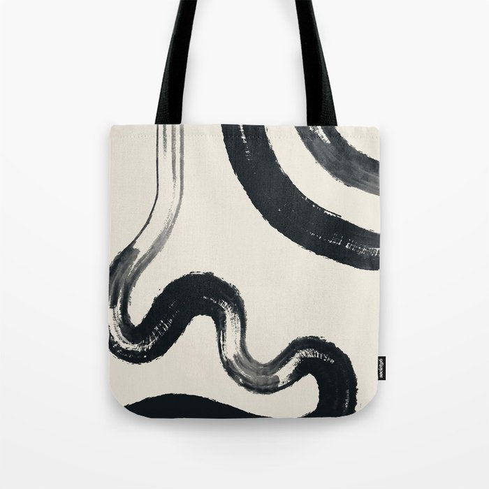 Abstract line art 131 Tote Bag Gallery Image 1