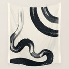 Abstract line art 131 Wall Tapestry Gallery Image 4