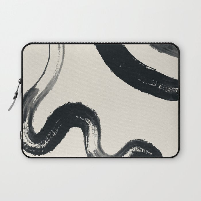 Abstract line art 131 Laptop Sleeve Gallery Image 1
