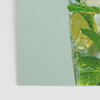 Retro Mojito Cocktail Poster Gallery Image 3
