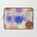 Colorful Acrylic Circles #1 Laptop Sleeve Gallery Image 1
