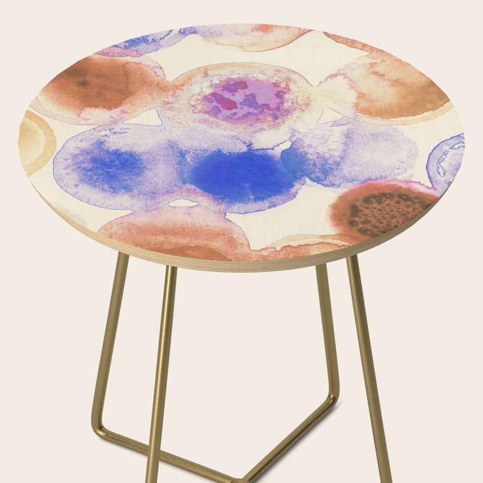 Colorful Acrylic Circles #1 Side Table Gallery Image 2