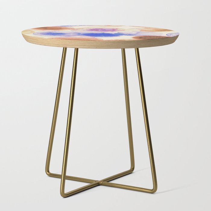 Colorful Acrylic Circles #1 Side Table Gallery Image 1