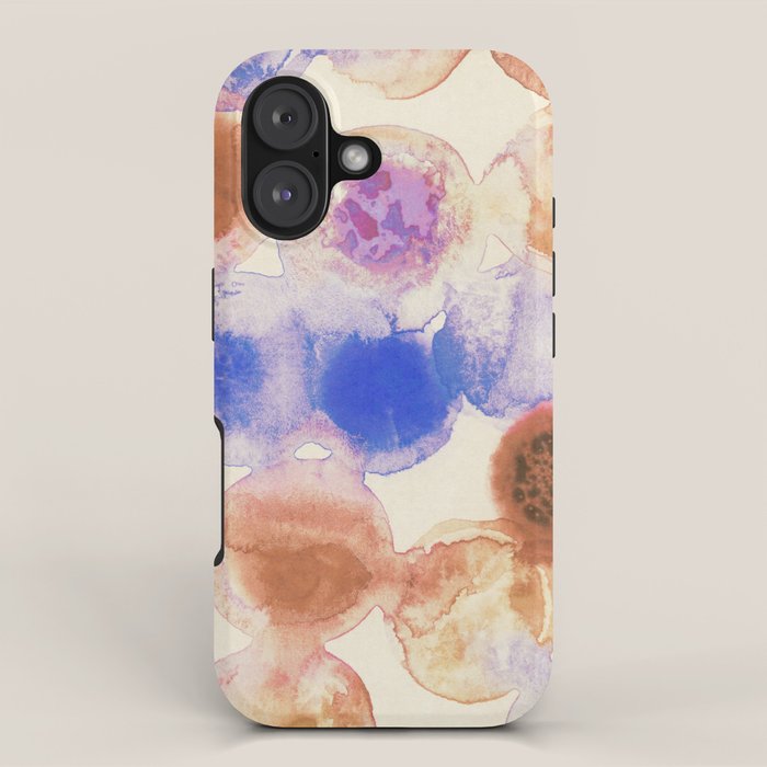 Colorful Acrylic Circles #1 iPhone Case Gallery Image 1