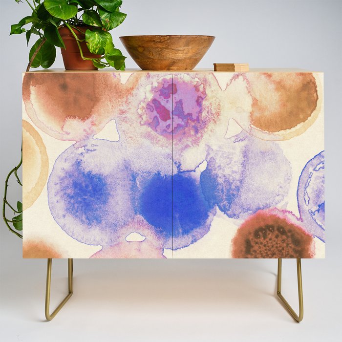 Colorful Acrylic Circles #1 Credenza Gallery Image 1