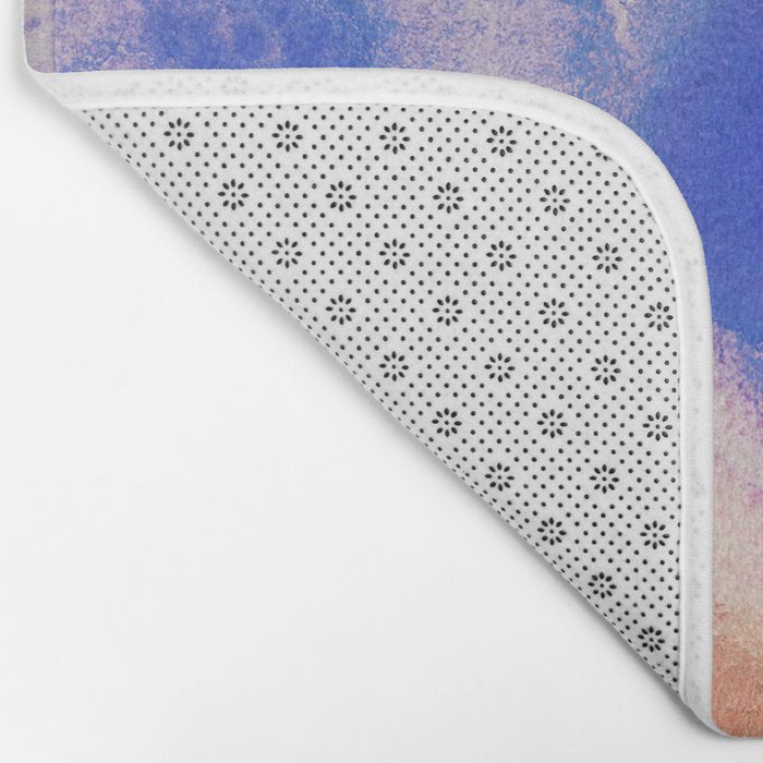 Colorful Acrylic Circles #1 Bath Mat Gallery Image 2