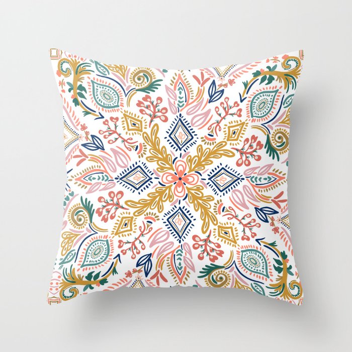 Nain bohem Throw Pillow Gallery Image 6
