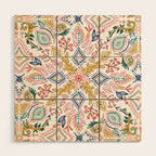 Nain bohem Wood Wall Art Gallery Image 1