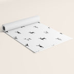 Reindeer animal doodle art pattern Yoga Mat Gallery Image 2
