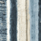 Distressed Blue and White Watercolor Stripe Coffee Mug Gallery Image 2