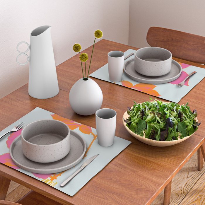 Plant based happyness Blackberry still life Placemat Gallery Image 2