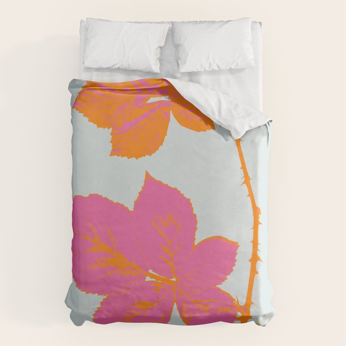 Plant based happyness Blackberry still life Duvet Cover Gallery Image 6