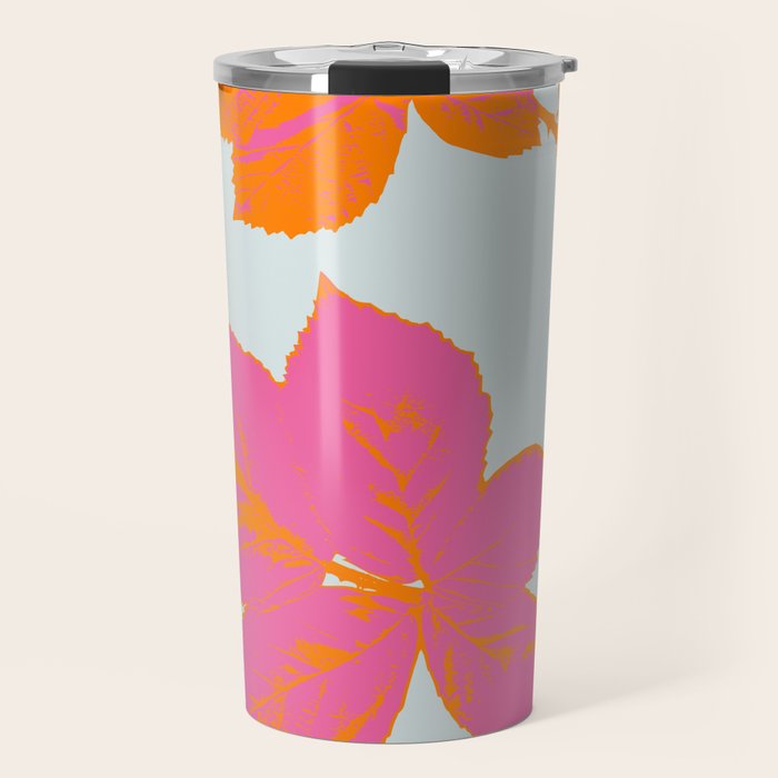 Plant based happyness Blackberry still life Travel Mug Gallery Image 1
