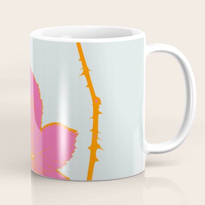 Plant based happyness Blackberry still life Coffee Mug Gallery Image 1
