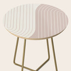Two Tone Line Curvature LVII Side Table Gallery Image 2