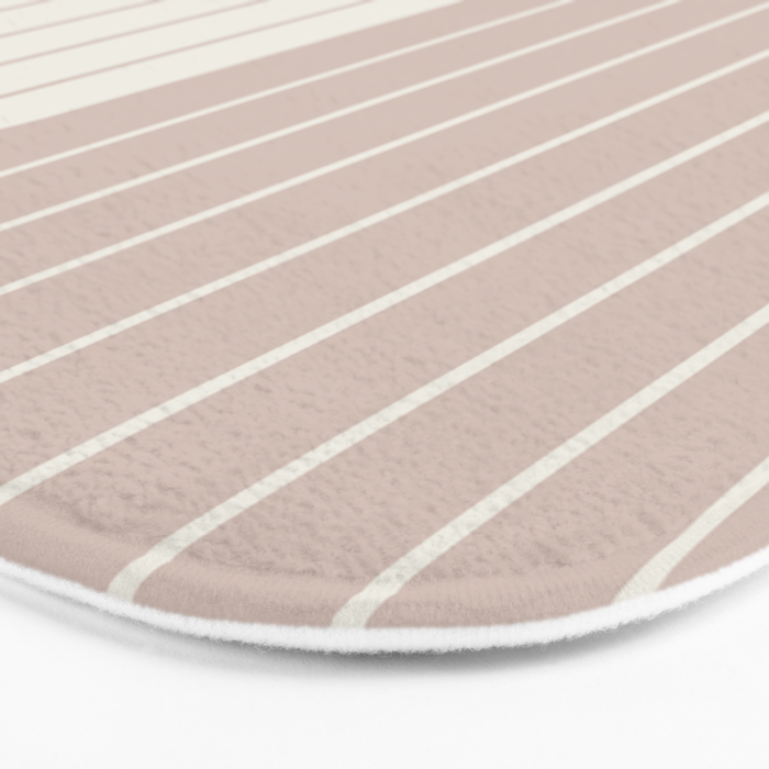 Two Tone Line Curvature LVII Bath Mat Gallery Image 3