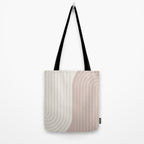 Two Tone Line Curvature LVII Tote Bag Gallery Image 2
