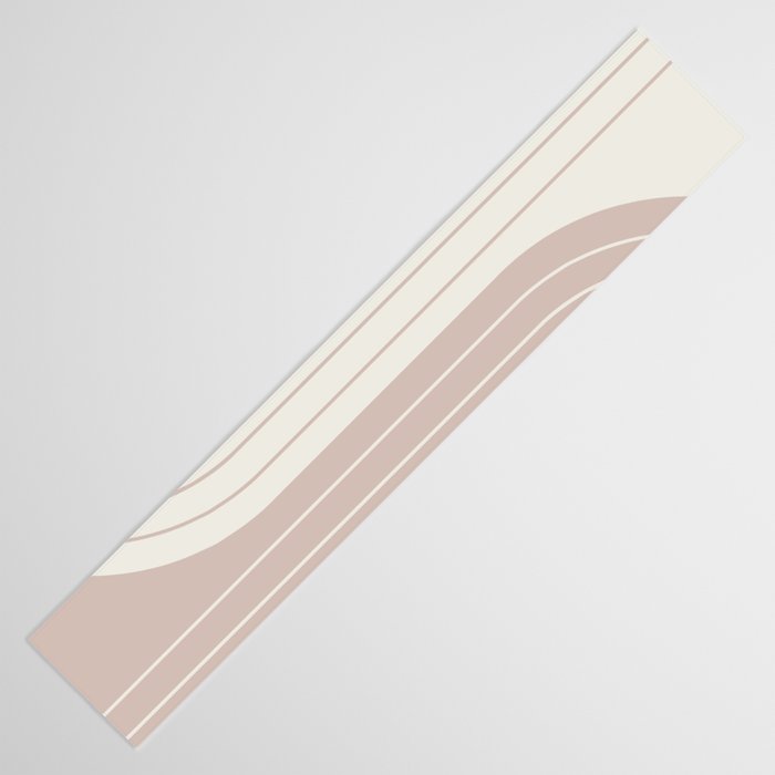 Two Tone Line Curvature LVII Table Runner Gallery Image 3