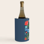 Peace On Earth Doves - Blue Wine Chiller Gallery Image 2