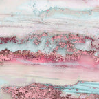Marbled Stripes Luxury Rose Gold And Mint Glamour Coffee Mug Gallery Image 2
