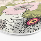 Australian garden chalk Bath Mat Gallery Image 3