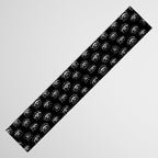 Evil Eye - Black and White Table Runner Gallery Image 3
