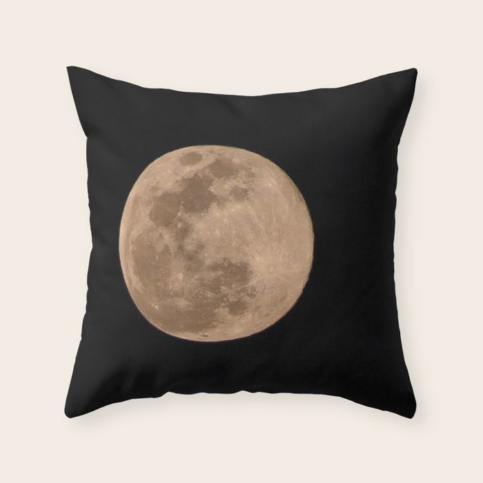 Fly Me to the Moon Throw Pillow Gallery Image 1