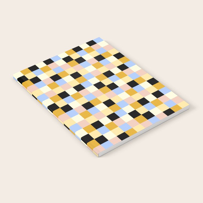Bold Colorful Checks Pattern - Small XXXV Notebook Gallery Image 2