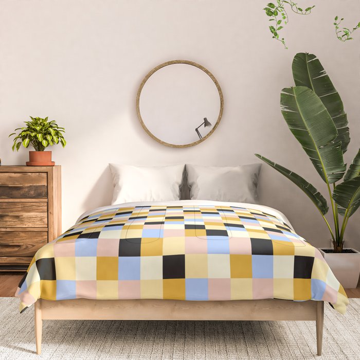 Bold Colorful Checks Pattern - Small XXXV Comforter Gallery Image 3